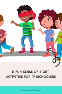 Explore the senses with these fun sense-of-sight activities for preschoolers. They are hands-on and practical.