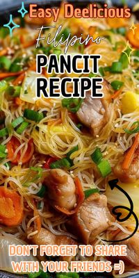 Filipino Pancit Recipe