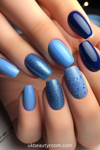 2024’s Most Stunning Blue Nail Designs Unveiled