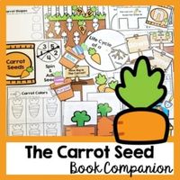 The Carrot Seed Spring Book Companion Activities