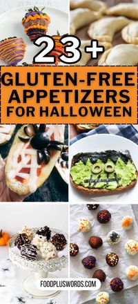 Get ready to host the ultimate gluten-free Halloween party with our collection of homemade appetizers and snacks that are both easy and healthy. Whether you're planning a spooky party for kids and adults or looking for cute and yummy treats, our gluten-free Halloween recipes and ideas have you covered. Your guests will surely have a fun and tasty time. These appetizers are so good; it's scary!