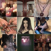 whimsigoth mazzy star aesthetic moodboard whimsical