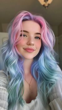 Get ready to indulge your sweet tooth and satisfy your craving for stunning hair with these 32 dreamy cotton candy hairstyles. These delectable looks feature soft, pastel hues that blend seamlessly, creating a mesmerizing effect