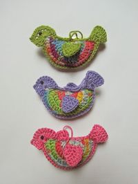 fairislerona: Crochet Birds for Easter