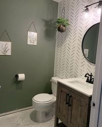 Embarking on a DIY half bathroom remodel can be both exciting and daunting, especially when dealing with smaller spaces. Thankfully, we have some tips and ideas to help you succeed with your remodeling project! #bathroom #diy #halfbathroom