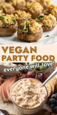 Looking for easy, crowd-pleasing vegan appetizers for your next party or holiday gathering? Browse through these mouthwatering vegan finger foods and party snacks that are not only plant-based but also designed with non-vegans in mind! From quick and easy dips to satisfying dishes like sliders, nachos, and vegan wings, you'll find something here for every crowd and occasion.