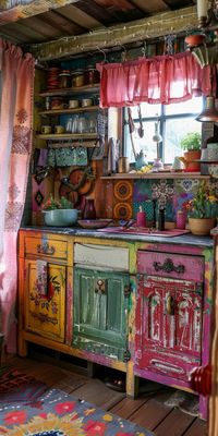 Get crafty and create a one-of-a-kind kitchen! Explore 40 inspiring DIY Bohemian design ideas that will add a touch of your personality to your space in 2024.