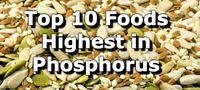 Top 10 Foods Highest in Phosphorus