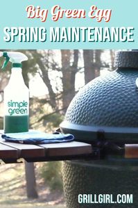 This is a great time to do a little bit of spring maintenance to your Egg to insure your grilling and smoking season are worry-free. There’s really not much you need to do so this won’t take long and it is crazy important.