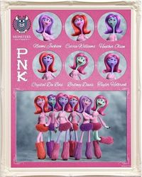 Monsters University Cheerleaders PNK #monstersuniversity #monstersinc #disney #pixar