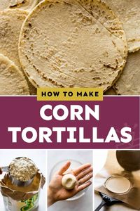 The only corn tortilla recipe you'll ever need! Here's everything you need to know about making homemade corn tortillas, including the ingredients and equipment you need, the step-by-step process from start to finish, and helpful tips and tricks.