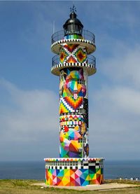 Controversial painted Lighthouse