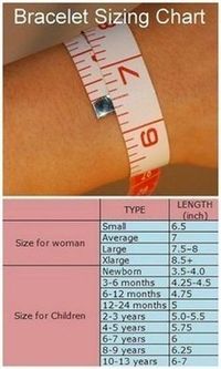 Bracelet sizing guide #JewelryTips