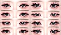 ・❥・3D EYELASHES V4 [8 VARIANTS] | Patreon