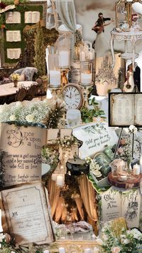 Decor, table sets, flowers, theme I