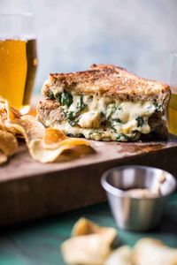 Irish Pub Spinach and Artichoke Melt.