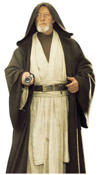 Alec Guinness Star Wars Obi Wan Kenobi costume | star-wars-alec-guinness-obi-wan-kenobi-lifesize-cardboard-cutout ...