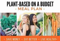 Week 1 of my free vegan meal plan for a family of four eating on a budget. You can eat healthy vegan meals for less money!