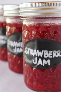 This easy No Pectin Strawberry Jam uses just three simple ingredients and the result is the most vibrant, fruity spread you've ever tasted!