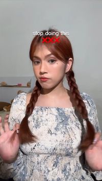 #hair #hairstyles #braids #pretty #cutehairstyle #casual #tutorial #hairstyletutorial #inspiration#easy credits: krista on tiktok