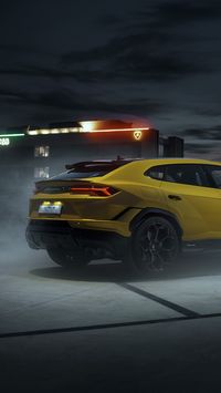 Lamborghini Urus Performante Engine: 4.0L V8 Twin Turbo Power: 490 kW / 666 hp Torque: 850 Nm / 627 lb-ft Weight: 2,150 kg / 4,740 lbs 0-60 mph: 3.1 seconds Top Speed: 306 kph / 190 mph