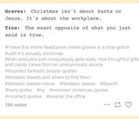 credit to incorrectfantasticbeastsquotes on tumblr fantastic beasts and where to find them from tumblr #fantasticbeasts #fbawtft #hp #harrypotter #fantasticbeastsandwheretofindthem #newtscamander #tinagoldstein #queeniegoldstein #jacobkowalski #percivalgraves #credencebarebone #gellertgrindelwald #seraphinapicquery #theseusscamander