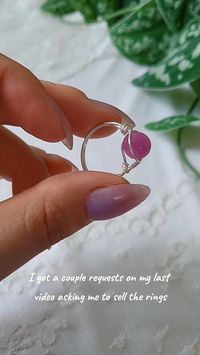 I love this video on how to make a ring. It is a good one to see if you are interested in this kind of thing. This TikToker has an etsy shop, this is the address: https://www.etsy.com/shop/kurocutie/  This pin links to the TikTok it came from by @kurocutieshop