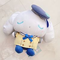 Sanrio Cinnamoroll In School Uniform Plush Manufacturer: Furyu - Approx 30cm Long And 230g - Item Is Brand New, Unopened And Wrapped In Original Plastic For Hygiene Purpose - Officially Licensed By Sanrio - 100% Original From Japan #Sanrio #Cinnamoroll #Kawaii #Japan #Plush