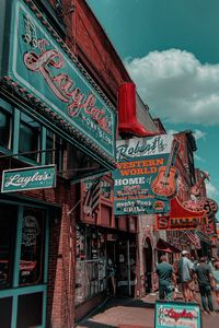 Love Nashville? Download and print this shot taken on Lower Broadway of the World's Most Famous Honky Tonks!