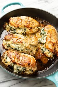 Boursin Stuffed Chicken Breast