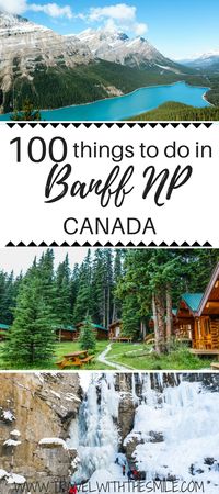 Are you planning a trip to Banff and don’t know where to start and what to do? This article gives you an idea for | Things to do in Banff | Things to do in Lake Louise | What to do in Canadian Rockies | Best things to do in Banff | Things to do in Jasper | Banff National Park Canada | #banff #canada #canadianrockies