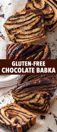 Gluten Free Chocolate Babka - This is the only gluten free chocolate babka recipe you’ll ever need. It's perfectly soft and tender, and it’s swirled together with a rich, luxurious chocolate filling. It’s also super easy to make (the dough handles beautifully) and absolutely everyone will love it, even non-gluten-free folks. Gluten free babka. Gluten free recipes. Gluten free bread. Gluten free dessert recipes.