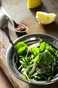 Tangy Arugala Salad with Sumac (Salatat Jarjeer)