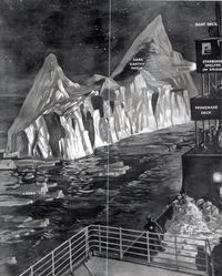 An illustration of the iceberg based on the description of survivor Joseph George Scarrott. : r/titanic