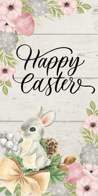 12" x 6" Aluminum UV Coat Protection Metal Rectangle Sign Spring, Eater Egg, Easter Bunny, COLOR: Pink, Green, Gray, Brown