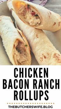 Easy RECIPE! Kids love these rolllups that baked in the oven! Fast and easy chicken bacon ranch rollups are delicious everyone will love