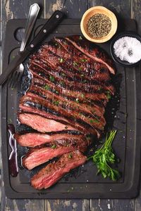 Using a sous vide is the perfect way to prepare beef. You will get restaurant-quality steak at home with this easy and delicious Sous VIde Flank Steak recipe. Never overcook your steak again.