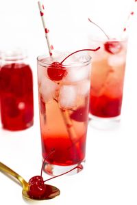 The virgin Shirley Temple recipe is a pretty pink drink with lots of pizzazz and no booze. Learn how to make this delicious classic mocktail.