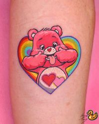 101 Best Care Bear Tattoo Ideas You'll Have To See To Believe! 68 Outsons