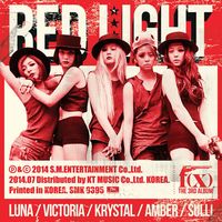 Album Cover : F(x) - The 3rd Album 'Red Light' #fx #red #light #redlight 