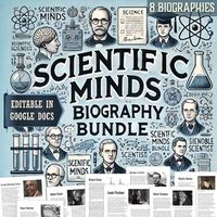 Scientific Minds Biography Bundle - ELA, Digital, Science, Activities