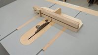 Making A Mini Table Saw Sled - Deluxe Version - IBUILDIT.CA