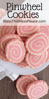 Pinwheel Cookies are a classic favorite, known for their eye-catching spiral patterns.