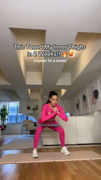 Feel the burn in your thighs and get stronger more toned legs with this Resistance Band Inner Thigh Toning Legs Workout | 💪 Click the Link For MORE Workout Routines and Programmes 🏋️ | LIKE AND SAVE FOR LATER | Credit:tiktok@briannajoye_fitness #workout #fitness