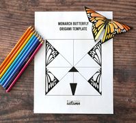 Learn how to make a gorgeous origami butterfly - it's easy with these templates! Just print them out, color them in, and follow the video to learn how to fold origami butterflies.