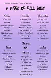 Daily Full body workout