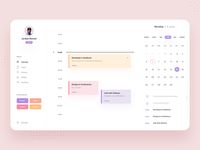 TimeNote Desktop App - Calendar by Filip Legierski for Riotters on Dribbble