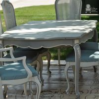 Painted French Dining Table