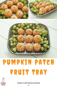 Halloween Pumpkin Patch Fruit Tray