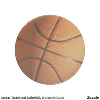 Orange Traditional #basketball, #sandstone #coaster